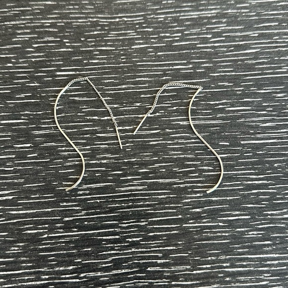 Dangle silver earring - Picture 1 of 3